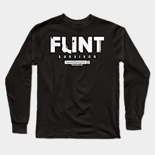 Flint Survivor (white) Long Sleeve T-Shirt